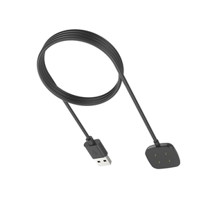 Cable cargador USB magnético de 30cm con cubierta de TPE/PVC para carga de <span class=keywords><strong>reloj</strong></span> inteligente Versa3/4/Sense2 - Product Image 2