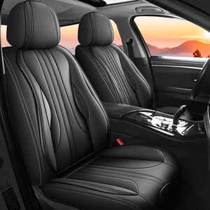 Housse de siège de voiture 7 places, ensemble complet, cuir PU, imperméable, pour MPV SUV - Product Image 4