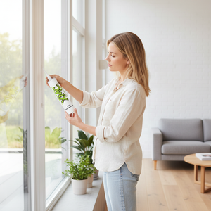 Sellador de Silicona Acética Transparente Multiusos Altamente Flexible de un Solo Componente de Curado Rápido Resistente a la Intemperie para Ventanas, Puertas y Cocinas - Product Image 1