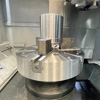Tour vertical CNC de taille moyenne à haut rendement avec système de contrôle avancé pour l'usinage de précision