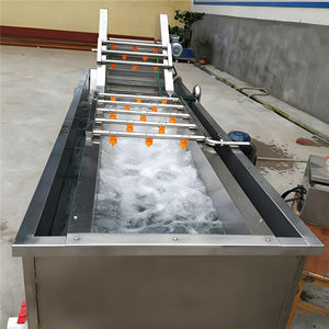 خط إنتاج آلي لغسل وتقشير وتقطيع وسلق الخضروات الجذرية والفواكه، صغير الحجم وموفر للطاقة - Product Image 6