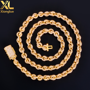 Mens Engraved <b>Chains</b> Wholesale 8mm Rolo Link <b>Chain</b> Necklace with Blank <b>Name</b> Plate for Laser Gold Bar Necklace - Product Image 5