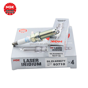 หัวเทียนเลเซอร์อิริเดียมแพลตตินัม NGK SILZKAR8G7Y 93710 LR091617 สำหรับ Jaguar 2.0T / Land-Rover 2.0T ราคาโรงงาน - Product Image 1