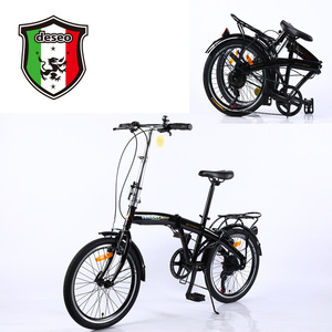 Bicicleta Plegable Deseo de 20 Pulgadas con Cuadro de Aleación de Aluminio, Plegable, para Desplazamientos Urbanos, Capacidad de Carga de 100 kg, Moderna - Product Image 2