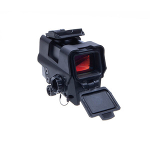Factory Direct High Profile Aluminum Reflex Sight <b>Circle</b> Reticle 10 Bright Level Orange Coated Lens Outdoor Optical Devices - Product Image 2