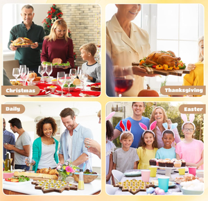 การระเบิด21หลุมผู้ถือภาชนะถาดไข่ deviled ใบเมเปิ้ลจานไข่ deviled สำหรับเคาน์เตอร์วันหยุด - Product Image 5