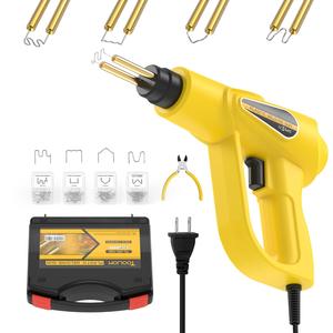 Pistolet de soudage en <span class=keywords><strong>plastique</strong></span> 70W pour réparation de carrosserie de voiture, outils de soudage par points, 200 agrafes - Product Image 1