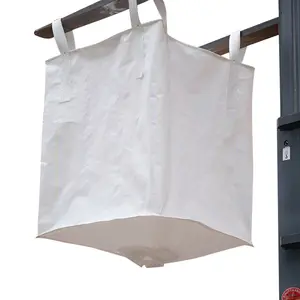Customizable 1 Ton PP Jumbo Sack Bolsa Big Bag 1000Kg 500Kg For Packaging Sand Cement Garden Mining Store