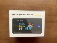 AC 50-2. 300V 0-20/100A KWS-AC301 LED Digital Voltmeter 8 in 1 Wattmeter detektor daya pengukur energi