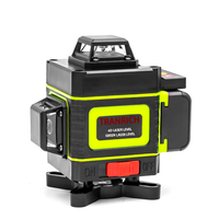 4D vert auto-nivelant 360 degrés Horizontal Vertical 16 lignes niveau laser 4D niveau laser