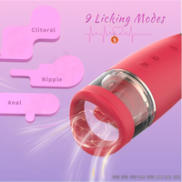 S-Hande Bestseller Saug- und Leckvibrator Zungenleck-Stimulator für Frauen Klitoris-Stimulator Brust-Vibratoren Saug- und Brustmassagegerät