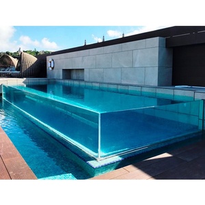 DY thương hiệu tùy chỉnh an toàn 6.38mm đến 10mm SGP pvb kính cường lực nhiều lớp bể bơi chịu nhiệt cao hơn rõ ràng hơn - Product Image 1