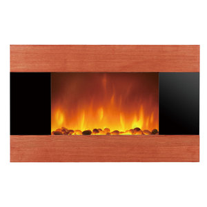 Mur monté led chauffe-cheminée électrique - Product Image 1