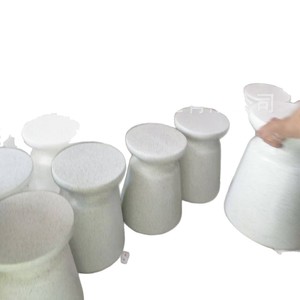 Modern Resin <b>Coffee</b> <b>Table</b> Round Lightweight Living Room Furniture Home Decor - Product Image 4