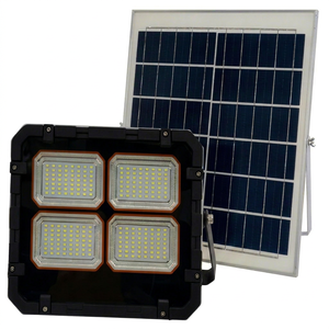 ไฟสปอร์ตไลท์ LED พลังงานแสงอาทิตย์ 500W 5000K IP65 สำหรับภายนอกอาคาร ติดตั้งบนพื้นผิว ตัวเรือนอะลูมิเนียม - Product Image 1
