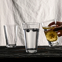 Verre à bière artisanale commercial grande capacité, type tumbler, pour bière pression, idéal pour pubs, restaurants, hôtels, bars - Vente en gros