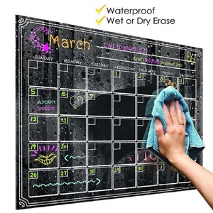 <span class=keywords><strong>Calendrier</strong></span> électronique pour enfants, planificateur hebdomadaire, effaceur noir magnétique, haute qualité, vente en gros - Product Image 5