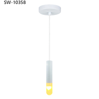 Lámparas Colgantes LED Decorativas Personalizadas de 220V con Bola de Plástico G9 para Comedor y Dormitorio
