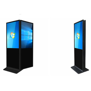 65 ''quảng cáo <span class=keywords><strong>LCD</strong></span> phương tiện truyền thông màn hình cảm ứng hiển thị kép tầng thường vụ kỹ thuật số biển 4K HD <span class=keywords><strong>Double</strong></span> Sided trong nhà <span class=keywords><strong>LCD</strong></span> kiosk - Product Image 1