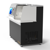 Cortador de tortas por chorro de agua con software completamente automatizado y corte de agua de chocolate de grado alimenticio.