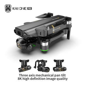 Nuevo Dron GPS <span class=keywords><strong>KAI</strong></span> ONE Pro 2021 con Cámara 4K HD, Gimbal de <span class=keywords><strong>3</strong></span> Ejes, Fotografía Antivibración, Quadcopter Plegable sin Escobillas, Juguete con Certificación FCC - Product Image 2