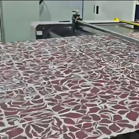 Tissus africains automatique Machine d'impression textile numérique de 1.8 mètres Imprimante textile à jet d'encre haute résolution 64 têtes