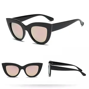 2022 pequeñas gafas de sol Retro mujeres en blanco y negro gafas de sol de moda Vintage de diseñador de la marca gafas de sol