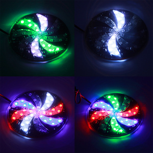 Luces Decorativas RGB Coloridas para Motocicleta, Coche Eléctrico, WISP Modificado, Luces Intermitentes de Colores, Luces de Hojas de Viento - Product Image 4