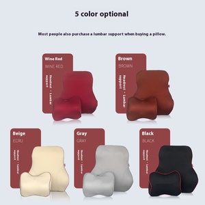 Tùy Chỉnh Bán Buôn Xe Thắt Lưng Tựa Đầu Cổ Gối Chậm Phục Hồi Không Gian Bộ Nhớ Bọt Ghế Trở Lại Đệm Cho Đọc Sách & Giường Phần Còn Lại - Product Image 4