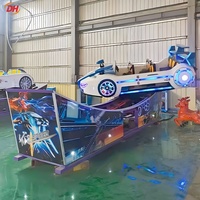 Nouveaux articles pour parcs d'attractions intérieurs : Voiture volante électrique en fibre de verre et acier, idéale pour centres commerciaux et carnavals publics