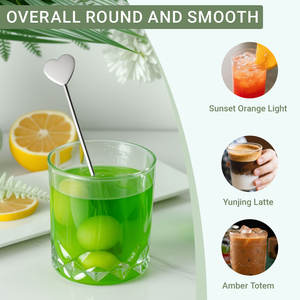 Pengaduk Koktail Profesional dari Logam Stainless Steel, Alat Bar, Aksesoris Dapur untuk Bar Minuman - Product Image 4