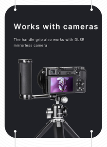 <span class=keywords><strong>Ulanzi</strong></span> <span class=keywords><strong>uurig</strong></span> R076ที่จับอลูมิเนียมอัลลอยด์ขนาดกะทัดรัดสำหรับสมาร์ทโฟนและกล้อง DSLR มิลเลอร์เลสคุณสมบัติป้องกันการสั่นไหว - Product Image 6
