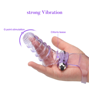 Vibrateur à doigt à sangle très populaire, vibrateur vaginal pour <span class=keywords><strong>culotte</strong></span>, étanche IPX6, masseur de point G ultra-silencieux, écologique et remplaçable - Product Image 5