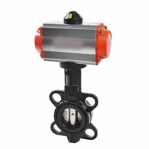 AT451DAU แรงบิดแบบ DN150ลมชนิดนิวเมติกพร้อมกล่องจำกัด TCR1NCB2และเซ็นเซอร์12GM40-Z0 NCB2 pF แบบเหนี่ยวนำ - Product Image 2