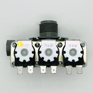 Haier <strong>Washing</strong> <strong>Machine</strong> Electric 220V-240V Solenoid Valve Durable FCT-22-B11HC Plastic <strong>Metal</strong> Grey Laundry Appliance <strong>Part</strong> - Product Image 4