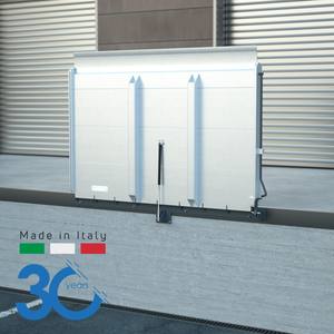 Rampa Manual Fija con Amortiguador de Gas CR-GAS106B de Aleación de Aluminio, Capacidad de Carga de 5000-6000 kg, Plataforma Niveladora - Product Image 1