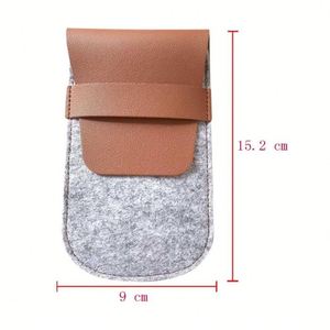 Estuche de Viaje para Reloj de Cuero PU con Bolsa de Almacenamiento de Fieltro, para Regalos - Product Image 6