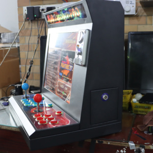 22 इंच 3 डी पांडा प्रो सिक्का आर्केड कंसोल दोहरी-खिलाड़ी नियंत्रण 23000 + गेम सिक्के/मुक्त खेल - Product Image 4