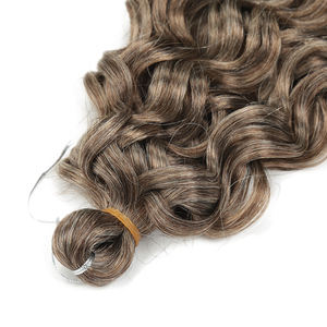 Capelli Ricci Stile Hawaii 24 Pollici, Trecce Crochet <span class=keywords><strong>Ocean</strong></span> Wave, Estensioni per Capelli Sintetiche in Fibra ad Alta Temperatura - Product Image 5