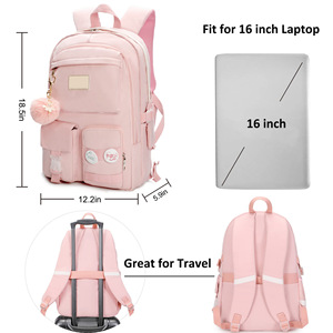 Sacs à dos d'étudiant en nylon pour garçons et filles cartables <span class=keywords><strong>de</strong></span> grande capacité avec USB mode sacs <span class=keywords><strong>de</strong></span> <span class=keywords><strong>livre</strong></span> mignons sacs <span class=keywords><strong>de</strong></span> voyage <span class=keywords><strong>de</strong></span> sport décontractés - Product Image 6