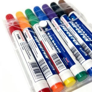 Marcadores para Pizarra Blanca Super Borrables, 8 Colores, Ancho de Escritura 2.8mm, Ideales para Superficies Magnéticas y Lisas, Los Más Populares del 2026 - Product Image 2