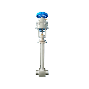 Válvula de Bola Soldada de Tres Piezas con Brida de Alto Rendimiento de Sellado SUS316 para Líquido Criogénico Hidrógeno LH2 con Control Eléctrico - Product Image 4