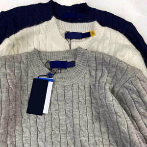 Maglione in Lana Slim-Fit Stile Old Money 2025, Nuovo Design Ralphstyle <span class=keywords><strong>con</strong></span> Logo Personalizzato, Stile Old Money <span class=keywords><strong>con</strong></span> Stampa Animale e Cerniera - Product Image 3