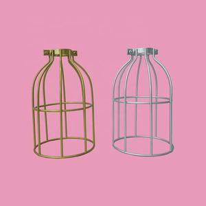 Retro Industrial Iron Lamp Cage Pendant Light <strong>Lampshade</strong> <strong>Frame</strong> and Cover with Stylish Vintage Design - Product Image 6