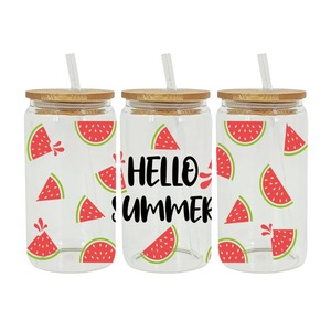 Etiquetas Adhesivas <span class=keywords><strong>para</strong></span> Botellas de Vidrio de 16 oz con Aroma Vibrante a Frutas de Verano, Decoración Colorida <span class=keywords><strong>para</strong></span> Momentos Festivos, Etiquetas DTF - Product Image 2