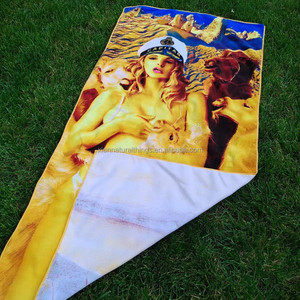 Serviette de <span class=keywords><strong>plage</strong></span> en microfibre imprimée, légère, séchage rapide, de qualité supérieure - Product Image 5