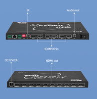 6Kx4K60Hz Multi-moniteur Expander 3 en 10 sorties Multi-display Extender 1x10 2x5 3x3 Pixel à pixel Multi-screen Expander