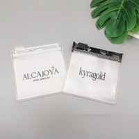 Sacs en plastique givrés personnalisés pour petits bijoux, sacs à fermeture éclair en gros avec logos, mini pochettes à boucles pour boucles d'oreilles