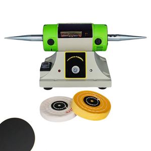 Amoladora de Banco Eléctrica de Dos Cabezas para Pulir y Grabar Jade, Madera y Joyería - Product Image 2
