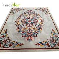 Tapis matelassé à la main en laine de nouvelle-zélande, poils légers, artificiels, en peau de mouton, coupés chinois, accessoire de salon
